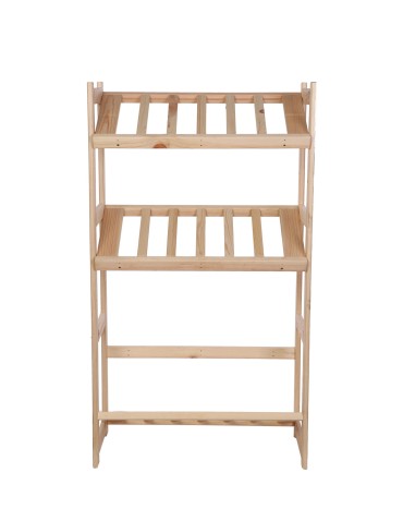 Regały/meble wielofunkcyjne - Regał Drewniany LSR – 3 półki na skrzynki - product 11