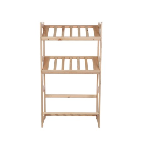 Regał Drewniany LSR – 3 półki na skrzynki