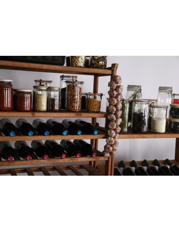 Regały/meble wielofunkcyjne - Regał Drewniany LSR – 3 półki na skrzynki – brązowy - product 17