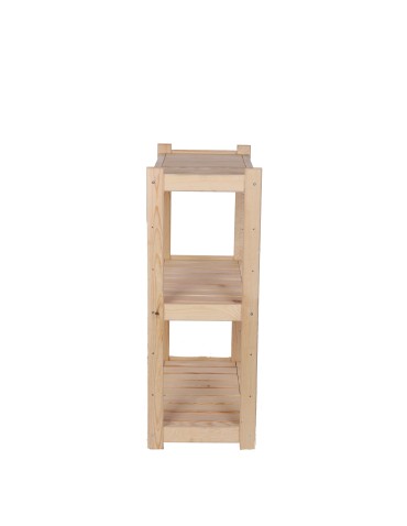 Regały/meble wielofunkcyjne - Regał Drewniany LSR – 3 półki proste - product 4