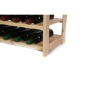 Regał Drewniany LSR – 7 półek na wino
