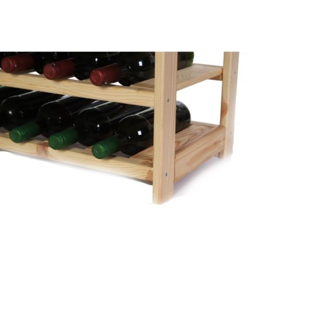 Regał Drewniany LSR – 7 półek na wino