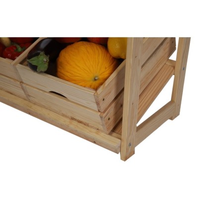 Regał Drewniany LSR – 2 półki na skrzynki