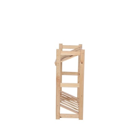 Regał Drewniany LSR – 2 półki na skrzynki