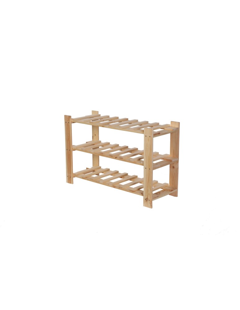 Seria B22 - Trzypiętrowy regał B22 na 21 Butelek –  50x80x28 cm - product MODO24.PL 3