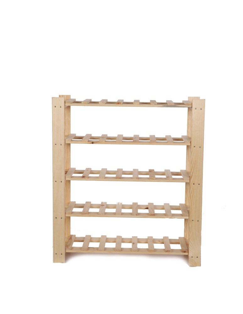 Seria B22 - 5 piętrowy Regał B22 na 35 Butelek –  90x80x28 cm - product MODO24.PL 6