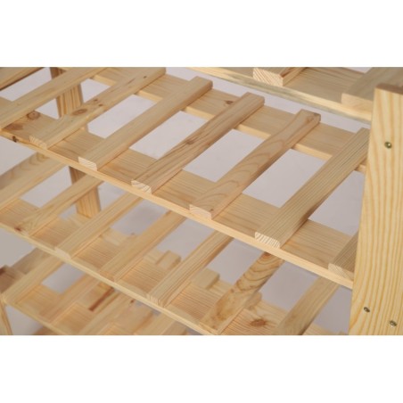 8 piętrowy Regał B22 na 56 Butelek – 150x80x28 cm