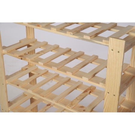 8 piętrowy Regał B22 na 56 Butelek – 150x80x28 cm