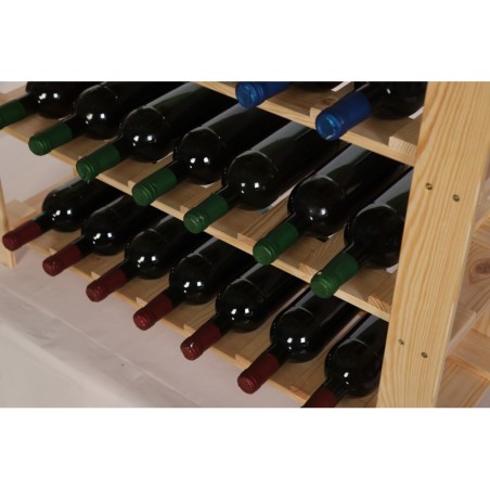 8 piętrowy Regał B22 na 56 Butelek – 150x80x28 cm