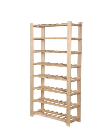 Seria B22 - 8 piętrowy Regał B22 na 56 Butelek – 150x80x28 cm - product 3