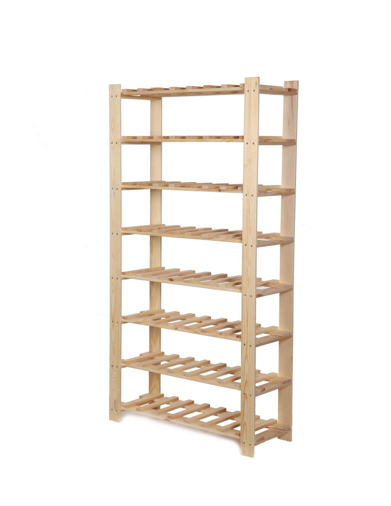 Seria B22 - 8 piętrowy Regał B22 na 56 Butelek – 150x80x28 cm - product MODO24.PL 3