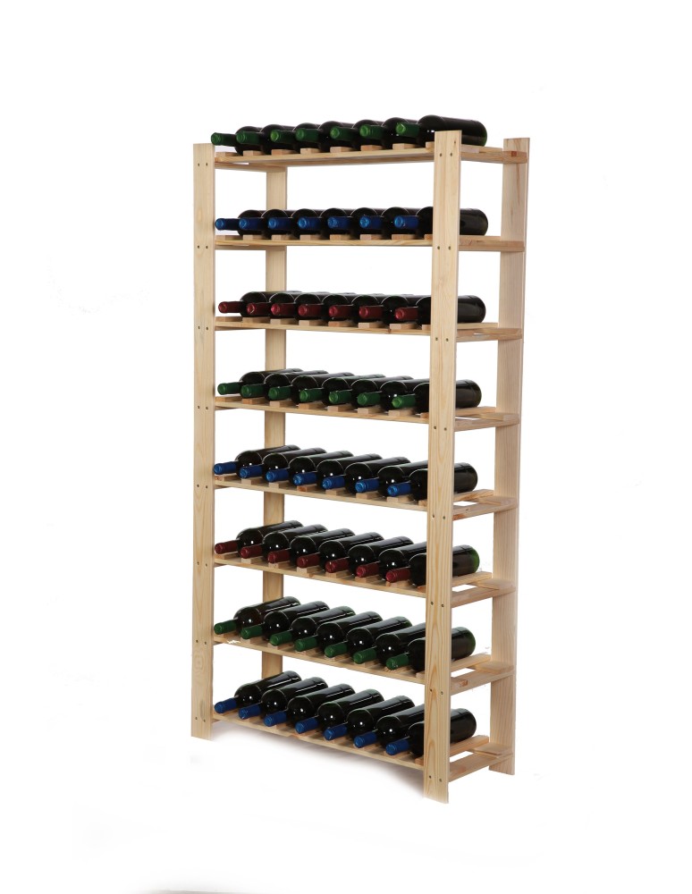 Seria B22 - 8 piętrowy Regał B22 na 56 Butelek – 150x80x28 cm - produkt MODO24.PL 1