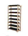 8 piętrowy Regał B22 na 56 Butelek – 150x80x28 cm