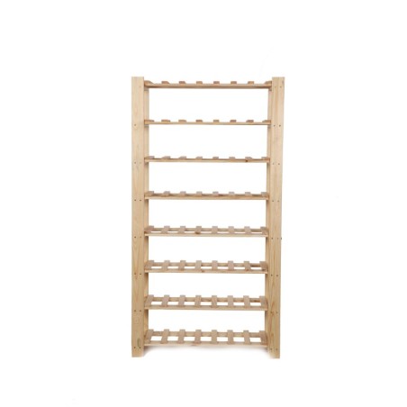 8 piętrowy Regał B22 na 56 Butelek – 150x80x28 cm