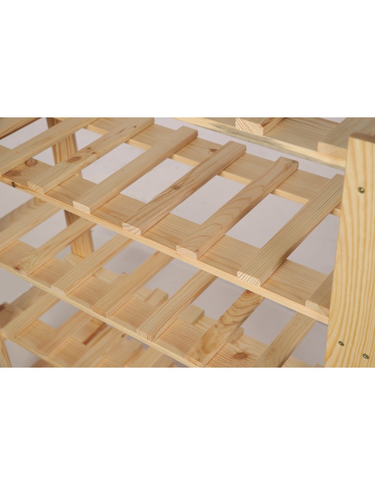 Seria B22 - 9 piętrowy Regał B22 na 63 Butelki – 170x80x28 cm - product MODO24.PL 8