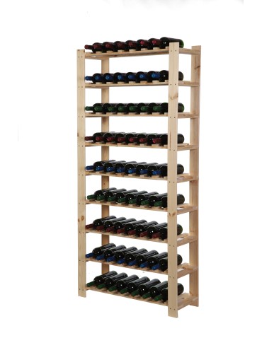 9 piętrowy Regał B22 na 63 Butelki – 170x80x28 cm - product 2