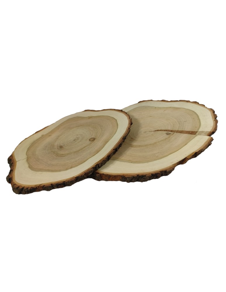 Drewniane tace, patery - Taca Drewniana Ozdobna ✦ Naturalna Czeremcha z Korą ✦ dł  35-40 cm - product MODO24.PL 3