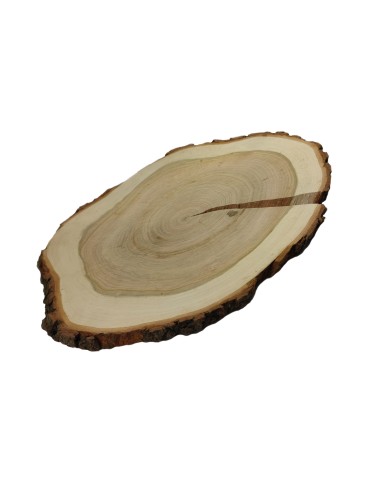 Drewniane tace, patery - Taca Drewniana Ozdobna ✦ Naturalna Czeremcha z Korą ✦ dł  35-40 cm - product 5