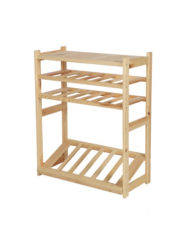 Wielozadaniowy LSR – Półki Mieszane 1 + 2 + 1/ Surowa Sosna - product 2