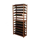 Regał Drewniany LSR – 13 półek na wino – brązowy