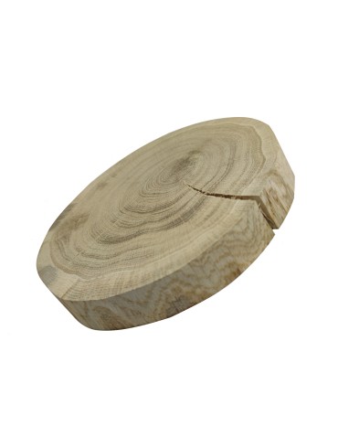 Plastry Okrągłe - Plaster drewna - fi 15-20 cm - Dąb, gr 3,0 cm - product 3