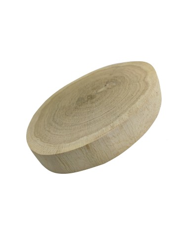 Plastry Okrągłe - Plaster drewna - fi 15-20 cm - Dąb, gr 3,0 cm - product 4