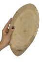 Taca Drewniana Ozdobna ✦ Naturalny Dąb ✦ dł  30-35 cm