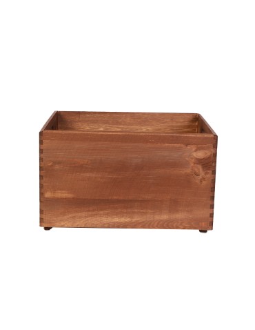 Skrzynka Drewniana 30x40x23 cm ~ S-01 BRĄZ - product 2