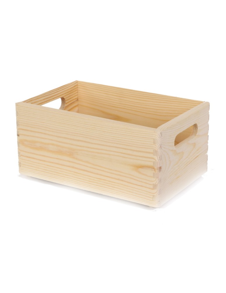 Skrzynki drewniane - Skrzyneczka prezentowa 13,5x30x20 cm — S-05 - produkt MODO24.PL 1