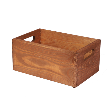 Skrzyneczka Prezentowa ▪  13,5x30x20 cm ❏ Sosnowa/ Pełna z Uchwytami