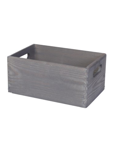 Skrzyneczka prezentowa 13,5x30x20 cm — S-05 SZARA