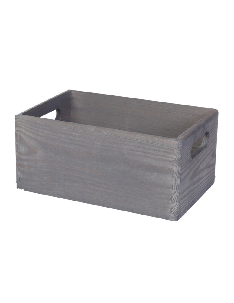 Skrzynki drewniane - Skrzyneczka prezentowa 13,5x30x20 cm — S-05 SZARA - produkt MODO24.PL 1