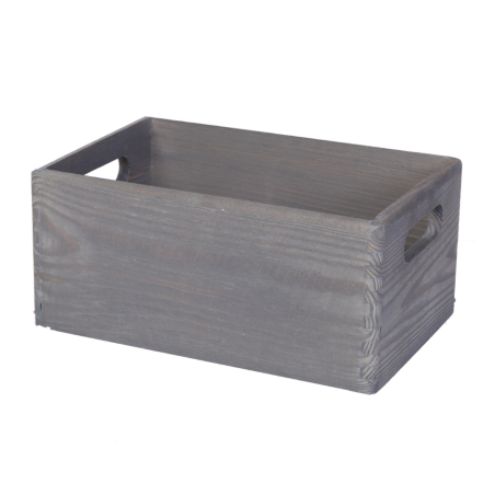 Skrzyneczka Prezentowa ▪  13,5x30x20 cm ❏ Sosnowa/ Pełna z Uchwytami