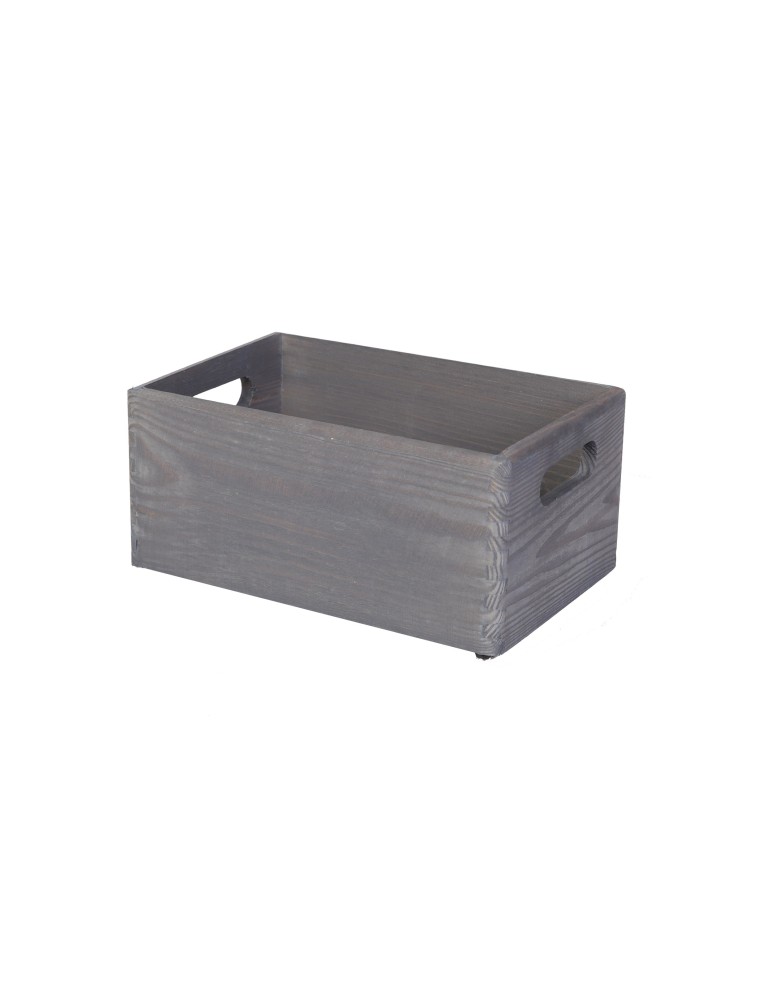 Skrzynki drewniane - Skrzyneczka prezentowa 13,5x30x20 cm — S-05 SZARA - product MODO24.PL 4