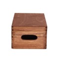 Drewniana Skrzyneczka z Wiekiem Płaskim ▪ 13x30x20 ▪ Sosnowa / Surowa