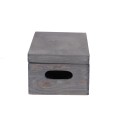 Drewniana Skrzyneczka z Wiekiem Płaskim ▪ 13x30x20 ▪ Sosnowa / Surowa