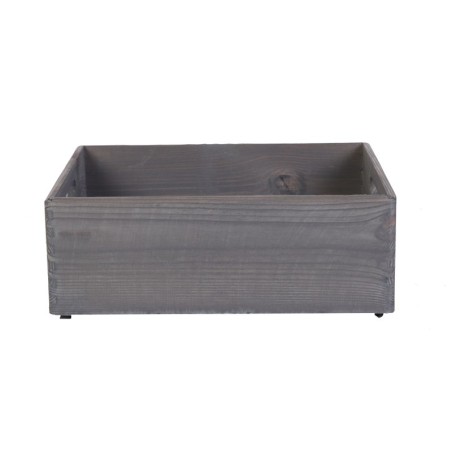 Skrzynka Drewniana z Uchwytem 13,5x40x30 cm ▪ Surowa Sosna ▪ Pełna