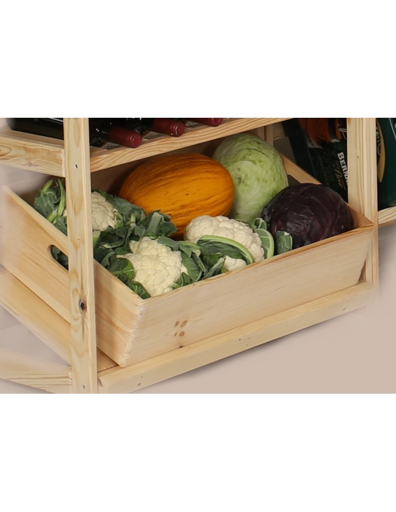 Skrzynki drewniane - Skrzynka na warzywa, owoce 60x40x13,5 cm ~ S-04 - product MODO24.PL 9