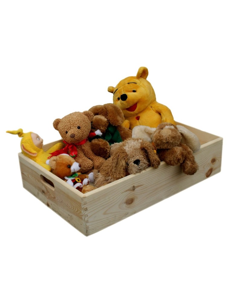 Skrzynki drewniane - Skrzynka na warzywa, owoce 60x40x13,5 cm ~ S-04 - product MODO24.PL 11