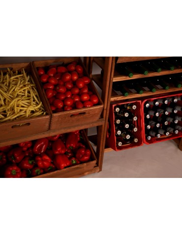 Skrzynki drewniane - Skrzynka Drewniana z Uchwytem 13,5x40x30 cm ~ S-07 - product 12