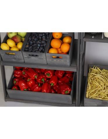 Skrzynki drewniane - Skrzynka Drewniana z Uchwytem 13,5x40x30 cm ~ S-07 - product 13