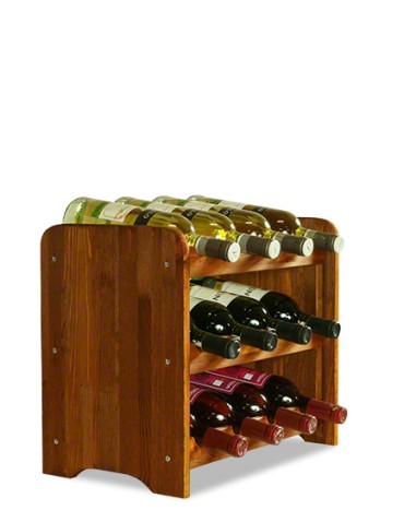 Regał na wino RW-3-12 olchowy