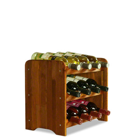Regał na wino RW-3-12 olchowy