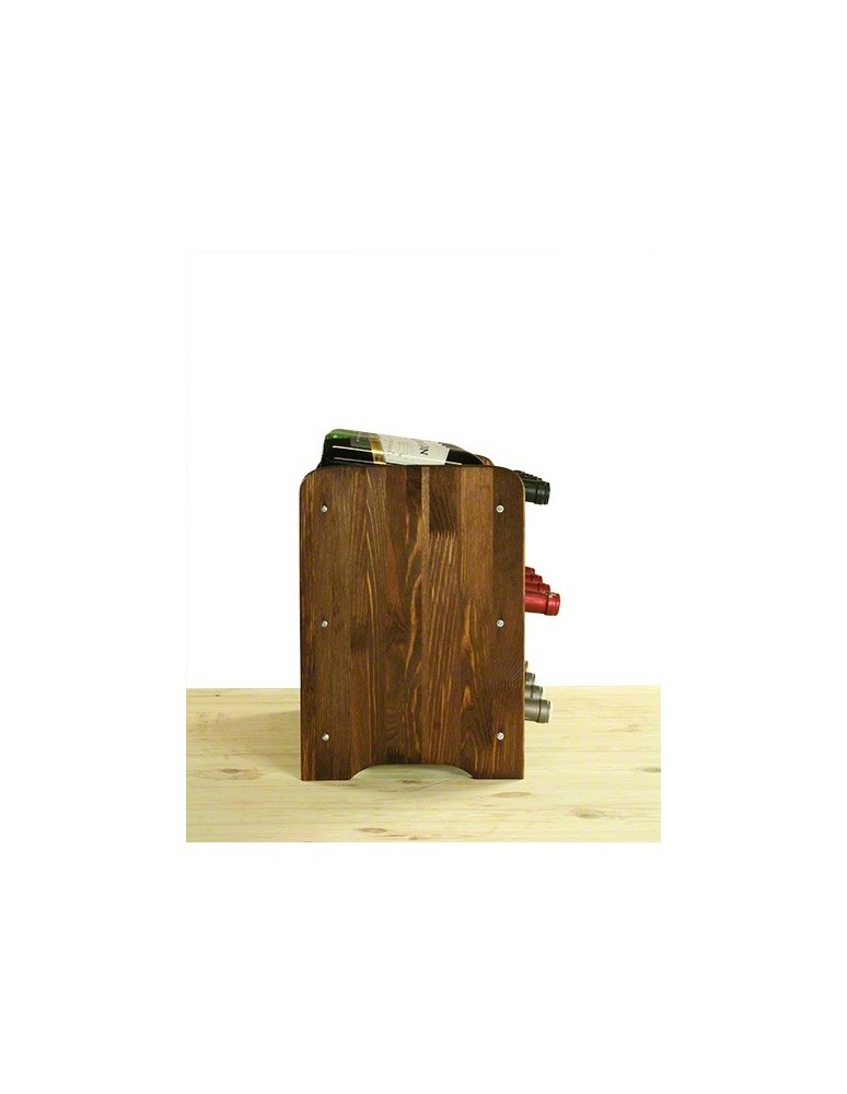 Klasyczne regały do wina RW-3 - Regał na wino RW-3-12 brązowy - product MODO24.PL 3