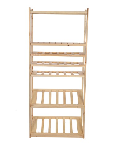 Regał Drewniany LSR półki mieszane 2 + 3 + 2 - product 2