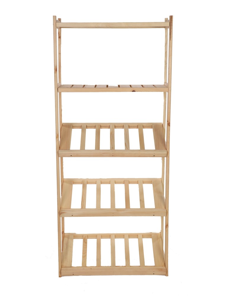 Regały/meble wielofunkcyjne - Regał Drewniany LSR półki mieszane 2 + 0 + 3 - product MODO24.PL 6