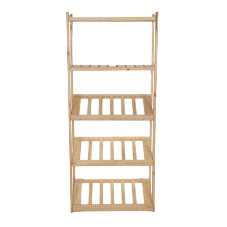 Regał Drewniany LSR półki mieszane 2 + 0 + 3