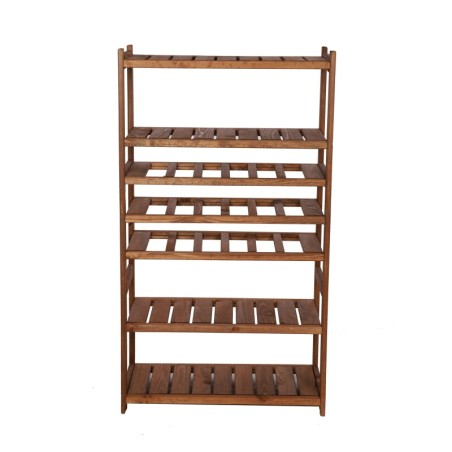 Regał Drewniany LSR – półki mieszane 2 + 3 + 0 – brąz