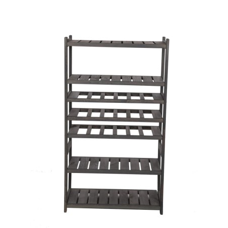 Regał Drewniany LSR – półki mieszane 2 + 3 + 0 – szary