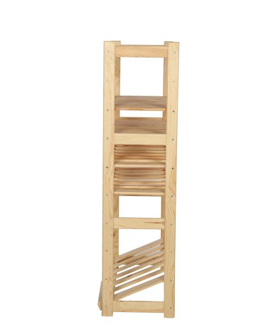 Regały/meble wielofunkcyjne - Regał Drewniany LSR półki mieszane 3 + 2 + 1 - product 3